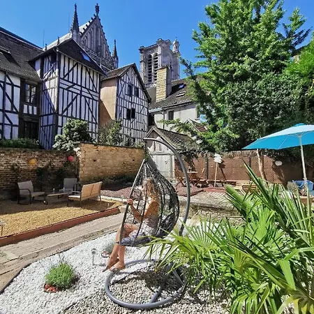 Apartment L'oiseau De La Cathedrale - Calme - Jardin - Wifi Troyes